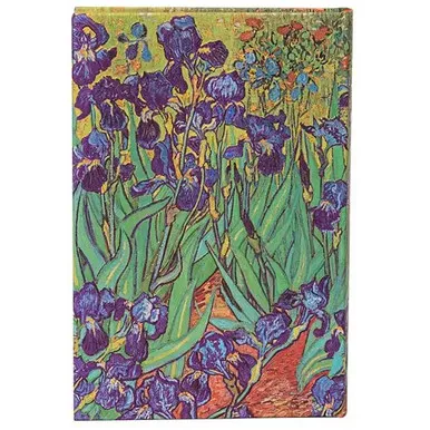 Mini Blank Journal, Irises