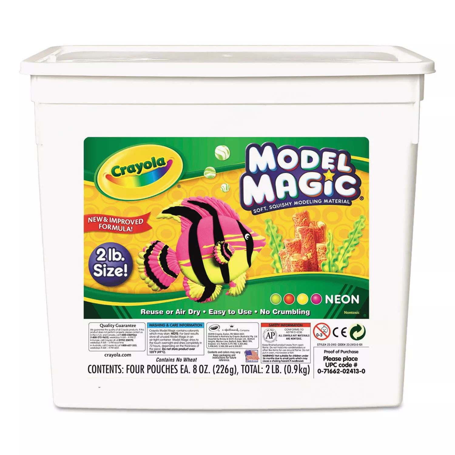Model Magic 2Lb Neon