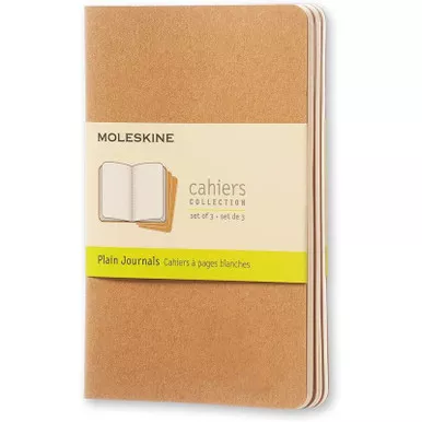 Moleskine Cahier Journals, 3 pack