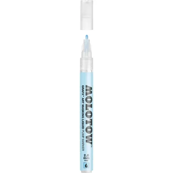 Molotow Grafx Art Masking Fluid Pen, 2mm