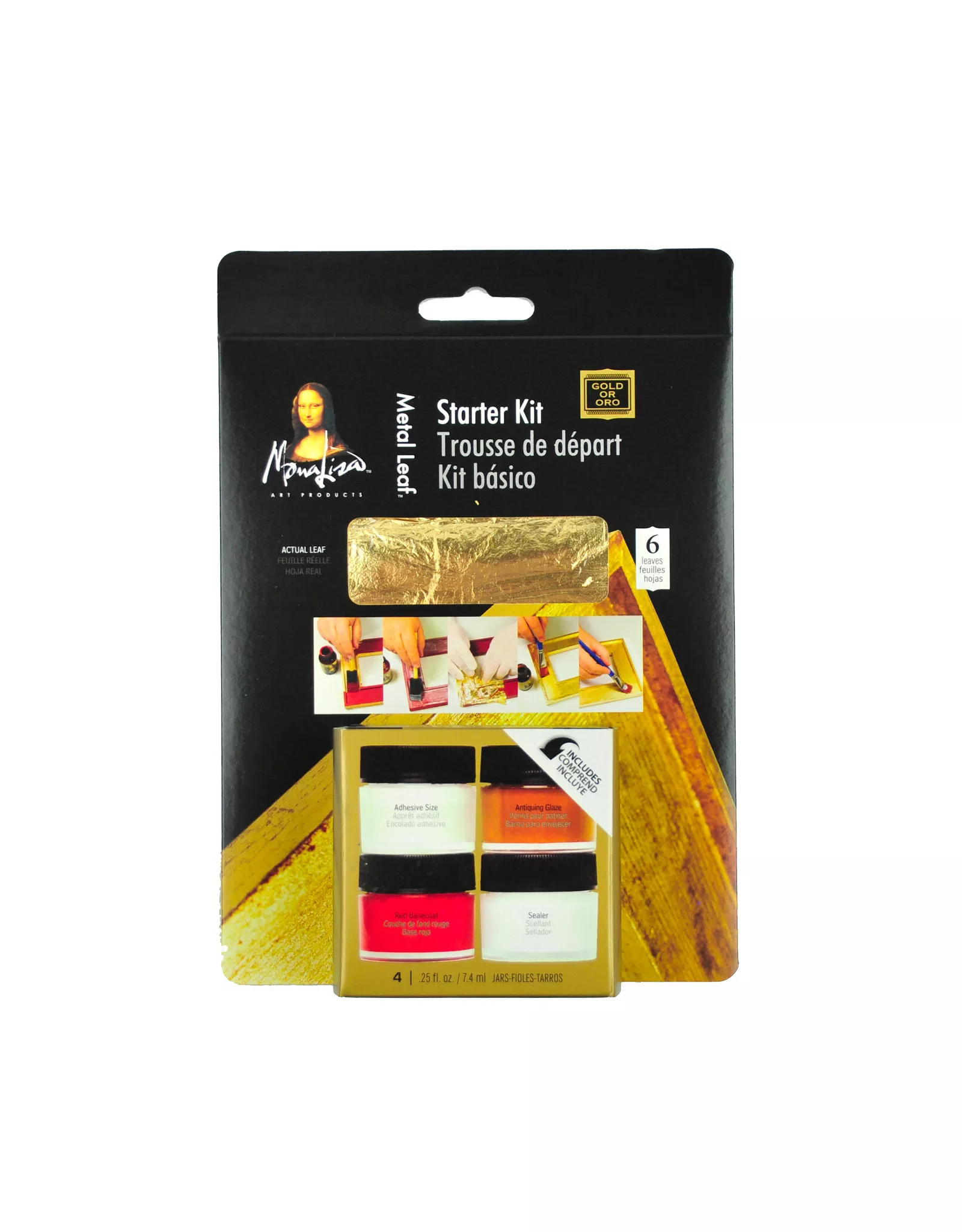 Mona Lisa Gold Leaf Starter Kit