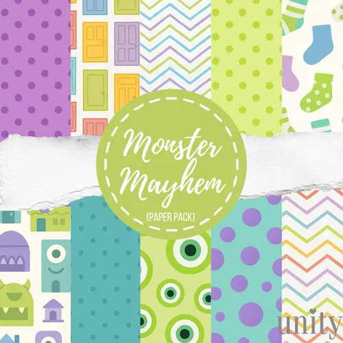 Monster Mayhem {Paper Pack}