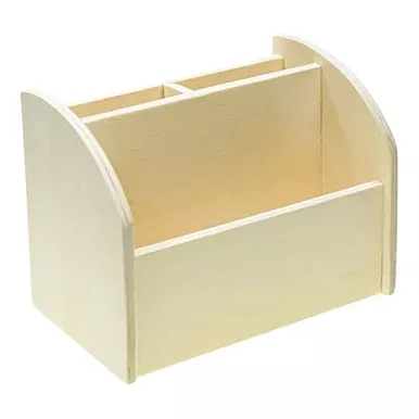 Multicraft Wood Desk Caddy