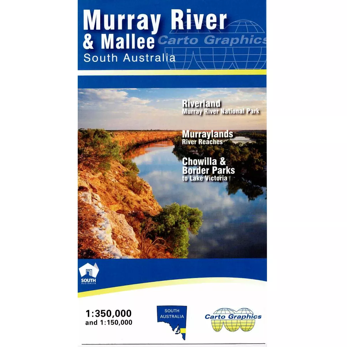 Murray River & Mallee Map South Australia