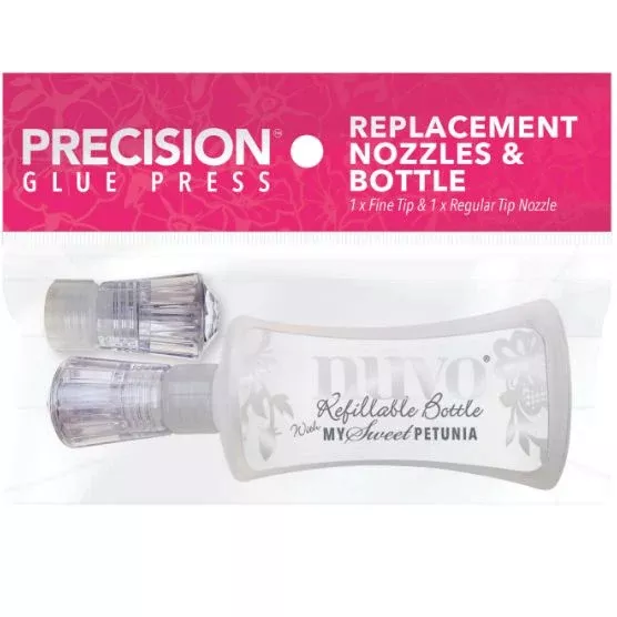 My Sweet Petunia - Precision Glue Press - Replacement Nozzles & Bottle
