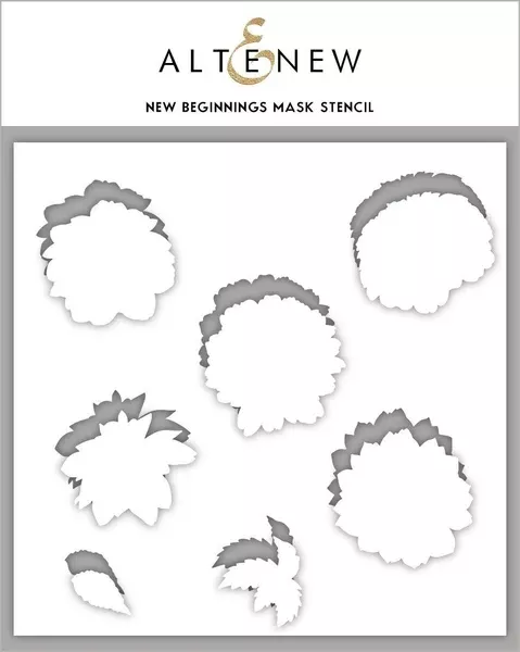 New Beginnings Mask Stencil - RETIRING