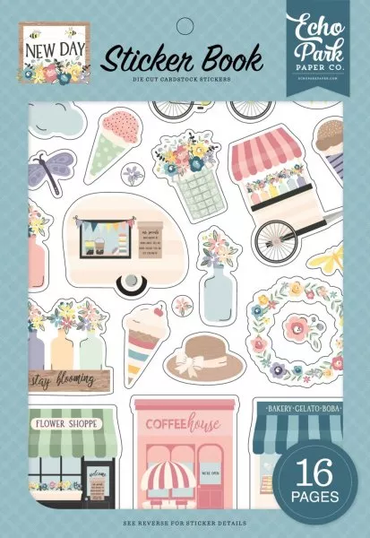 New Day - Sticker Book - Echo Park
