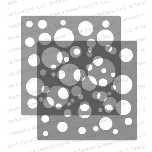 Newton's Nook Designs Bokeh Stencils nn1902t02