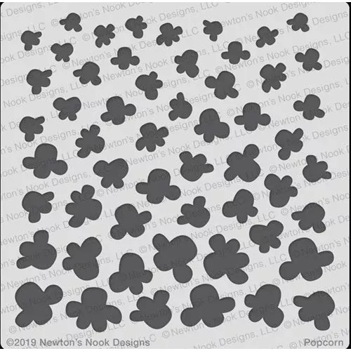 Newton's Nook Designs Popcorn Stencil nn1905t01