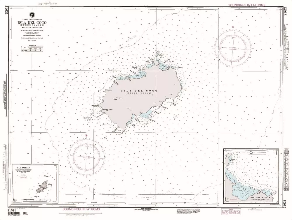 NGA Chart 21621: Isla de Coco