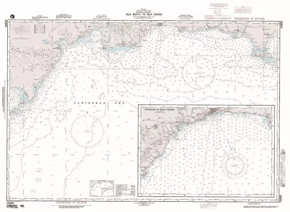 NGA Chart 25800: Isla Beata to Isla Saona