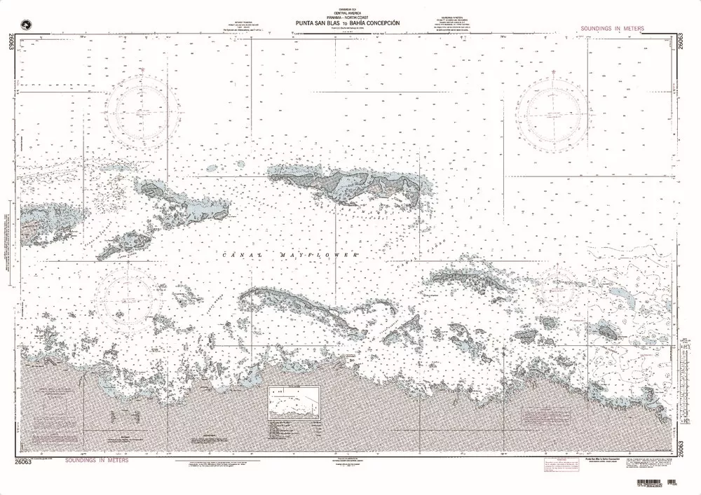 NGA Chart 26063: Punta San Blas to Bahia Concepcion