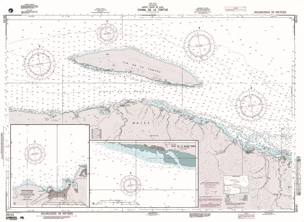 NGA Chart 26141: Canal de La tortue