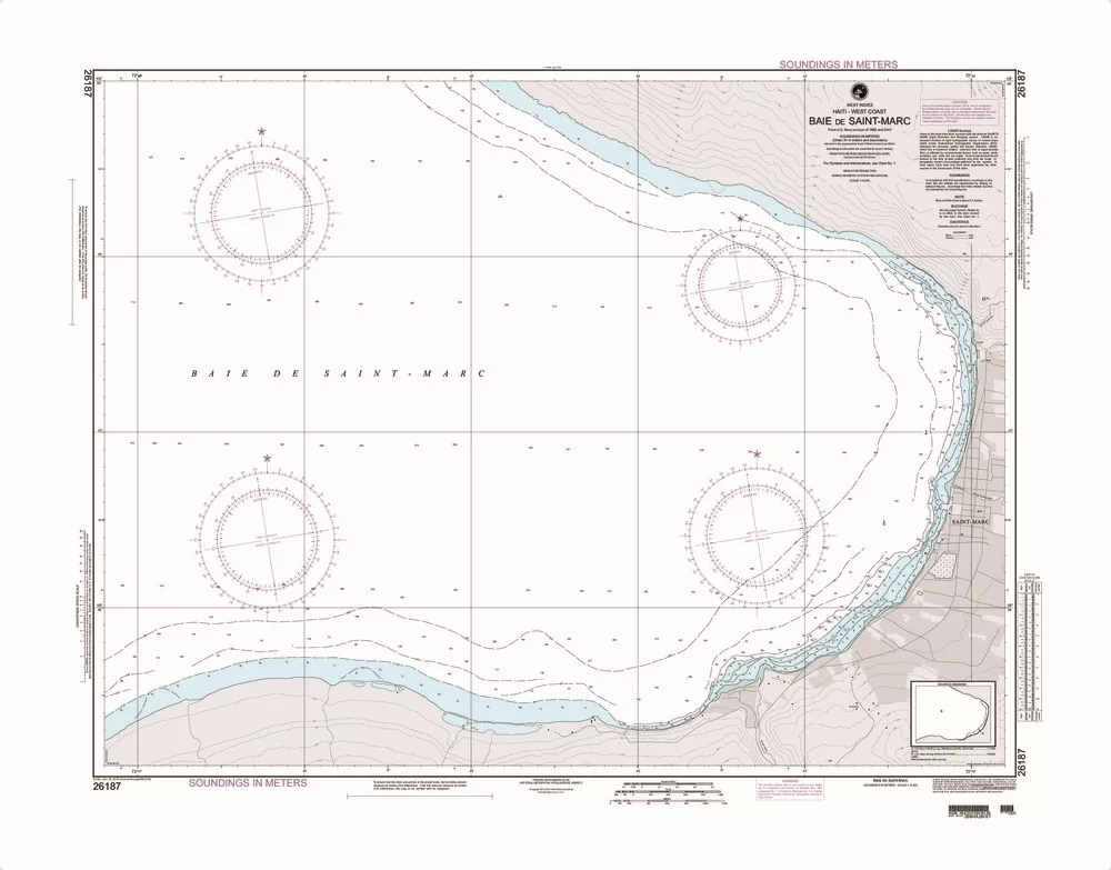 NGA Chart 26187: Baie De Saint - Marc