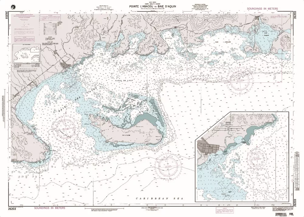 NGA Chart 26203: Point L'Abacou to Baie D'Aquin