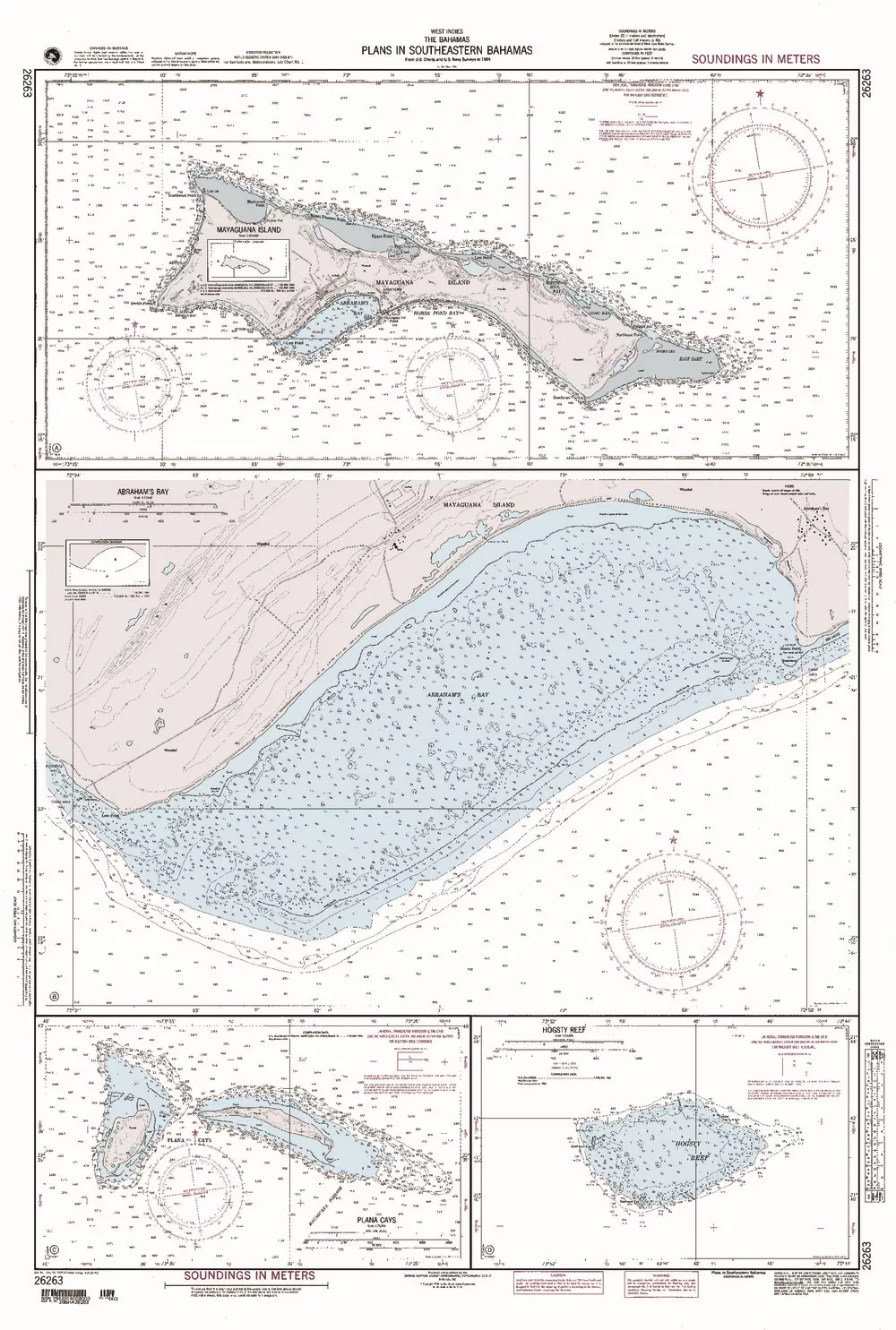 NGA Chart 26263: Mayaguana Island