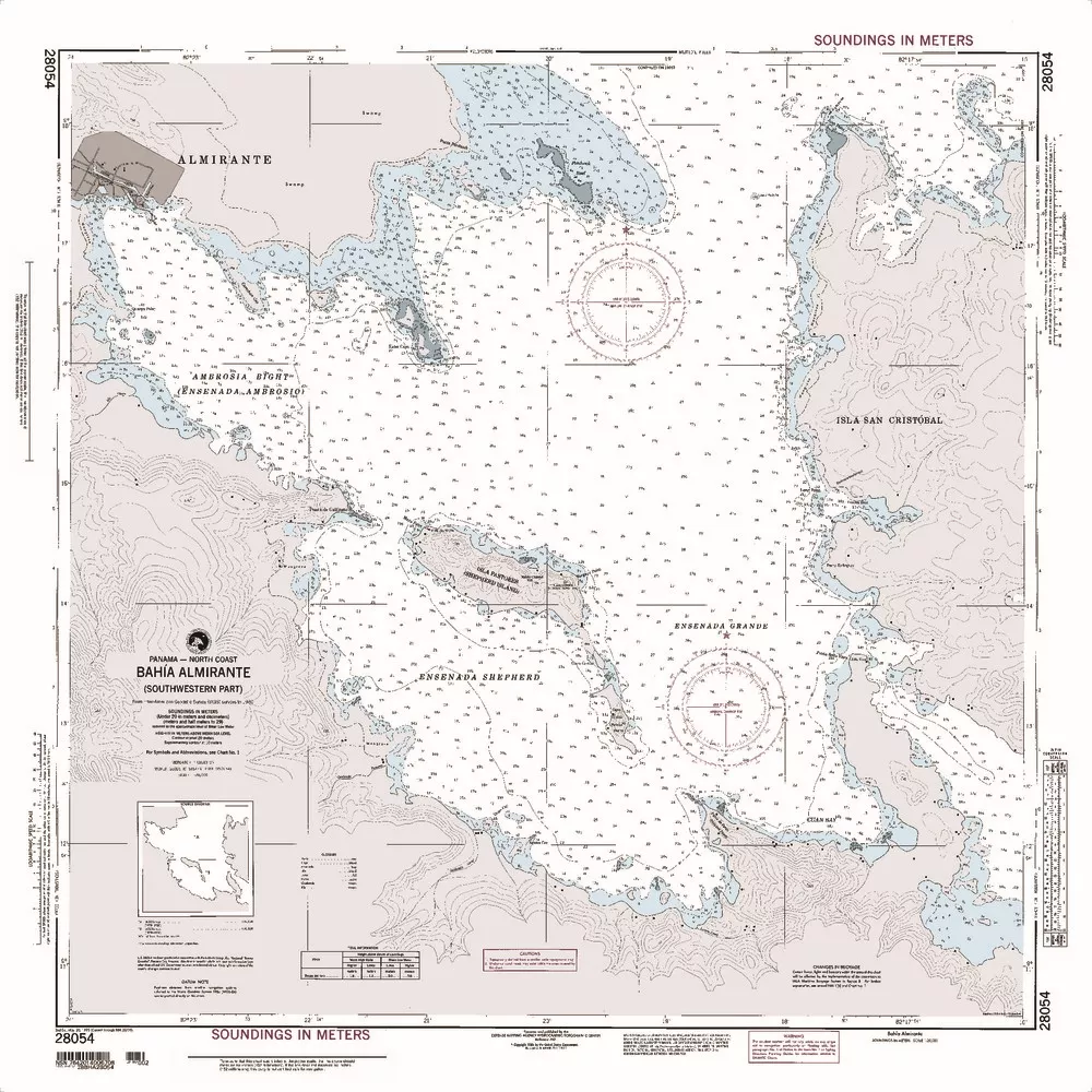 NGA Chart 28054: Bahia Almirante