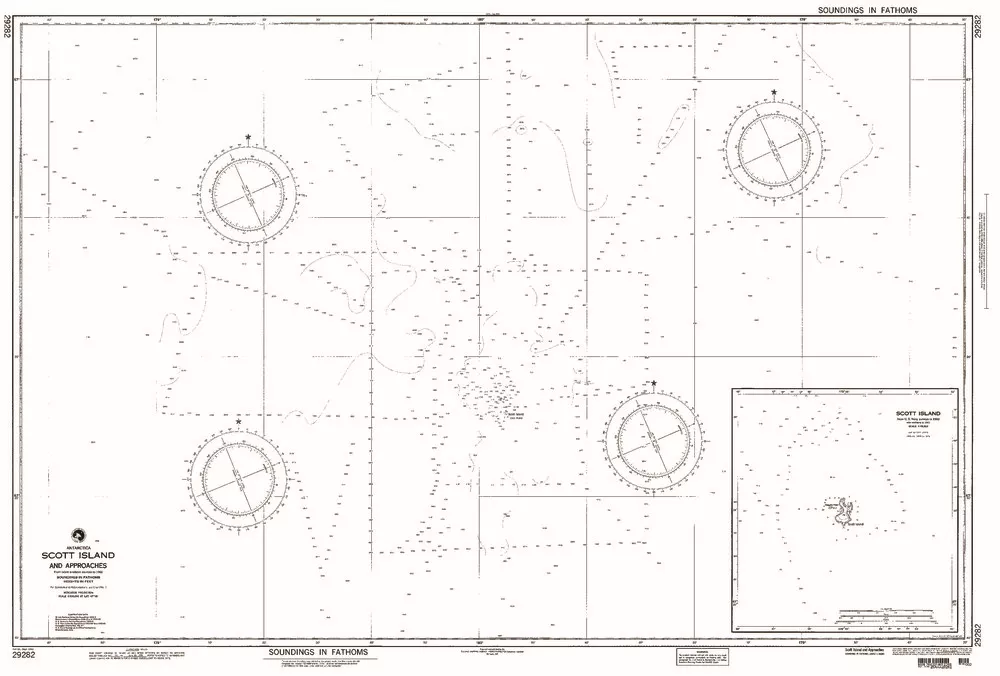 NGA Chart 29282: Scott I and Apprs
