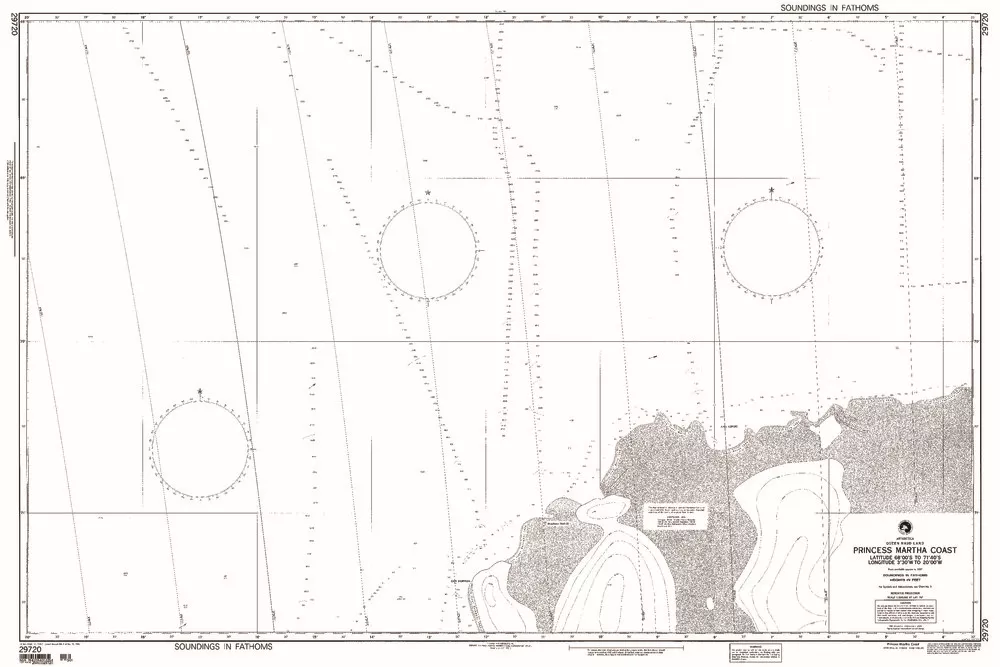 NGA Chart 29720: Princess Martha Coast