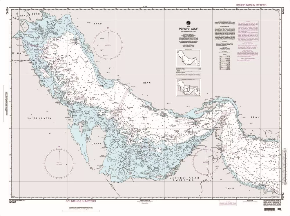 NGA Chart 62032: Persian Gulf