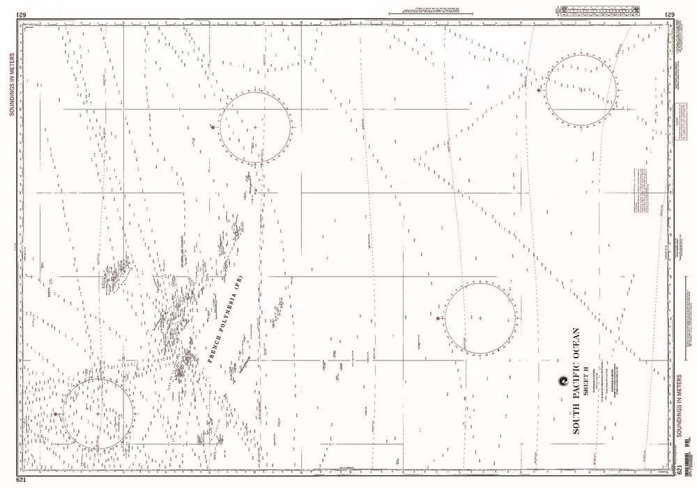 NGA Chart 621: South Pacific Ocean Sheet II