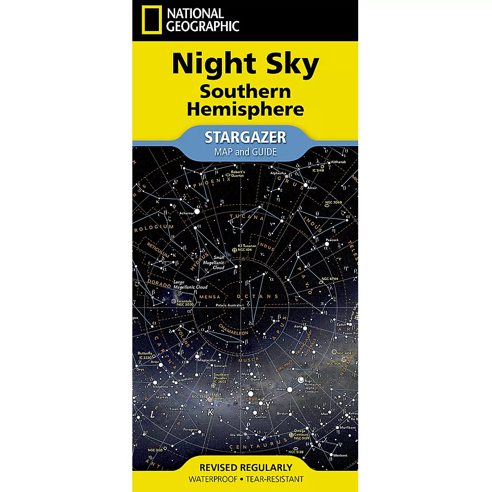 Night Sky Southern Hemisphere Stargazer Map