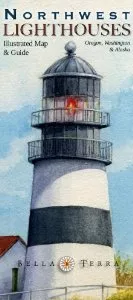 Northwest Lighthouses: Illustrated Map and Guide