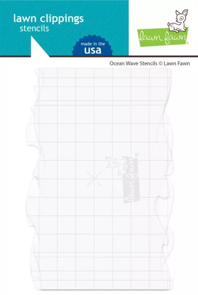 Ocean Wave Stencils - Lawn Fawn