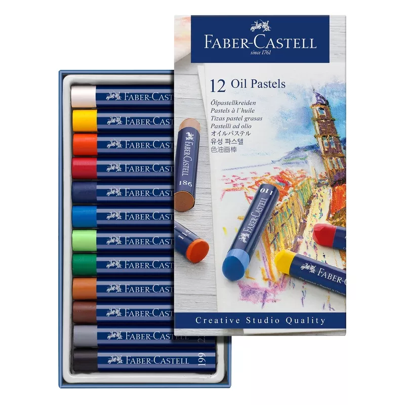 Oil Pastels – 12 Ct Box