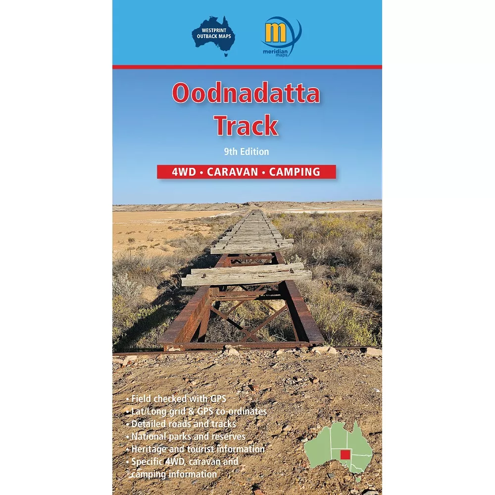 Oodnadatta Track Map