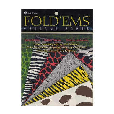 Origami Paper Pack, Animal Patterns