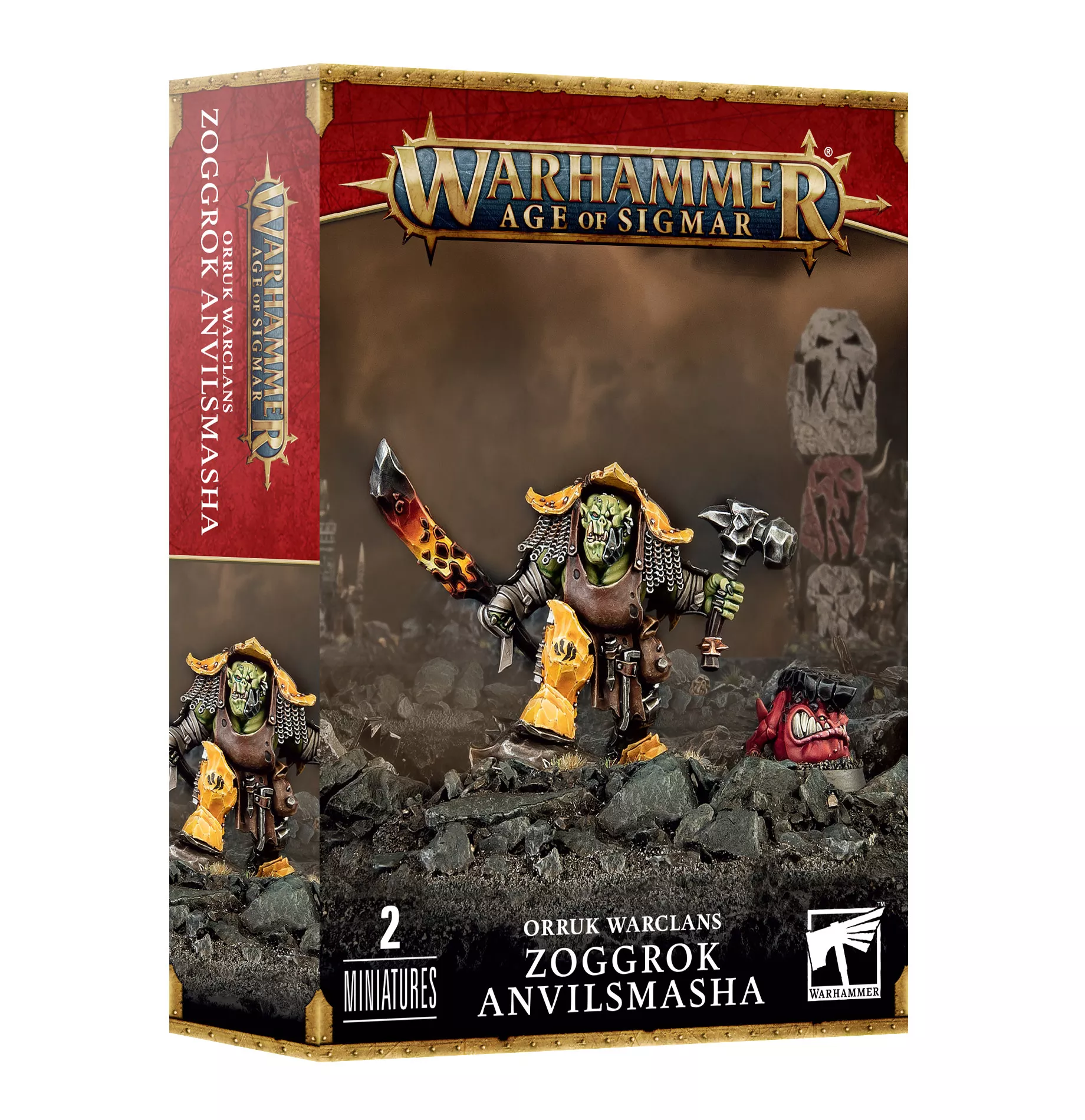 Orruk Warclans Zoggrock Anvilsmasher