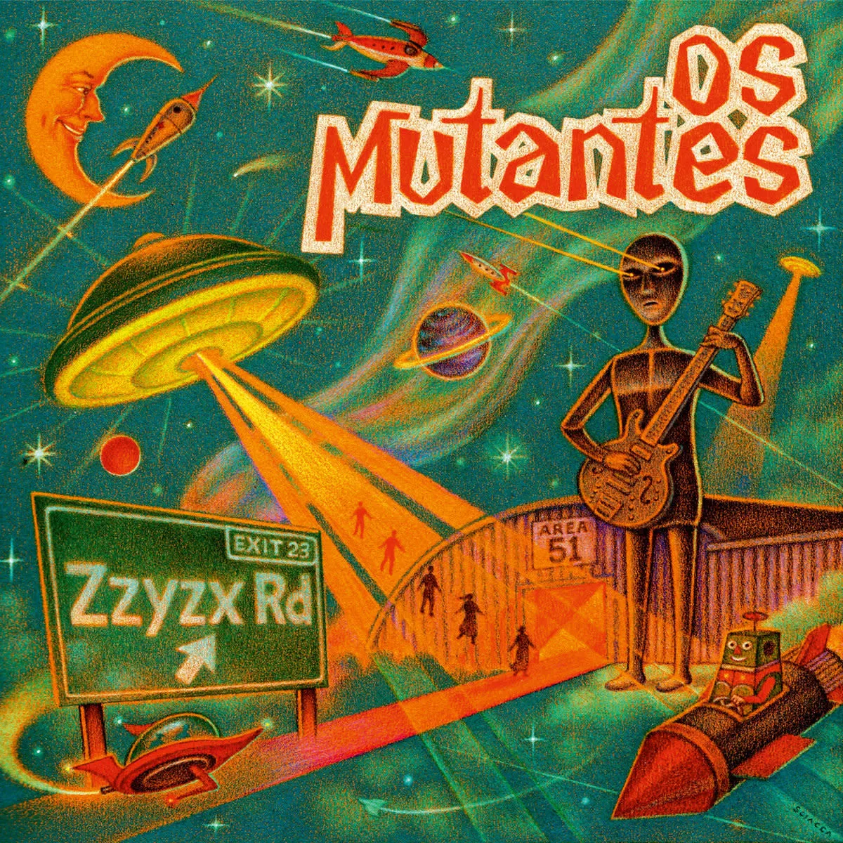 Os Mutantes - ZZYZX (Olive Green) LP