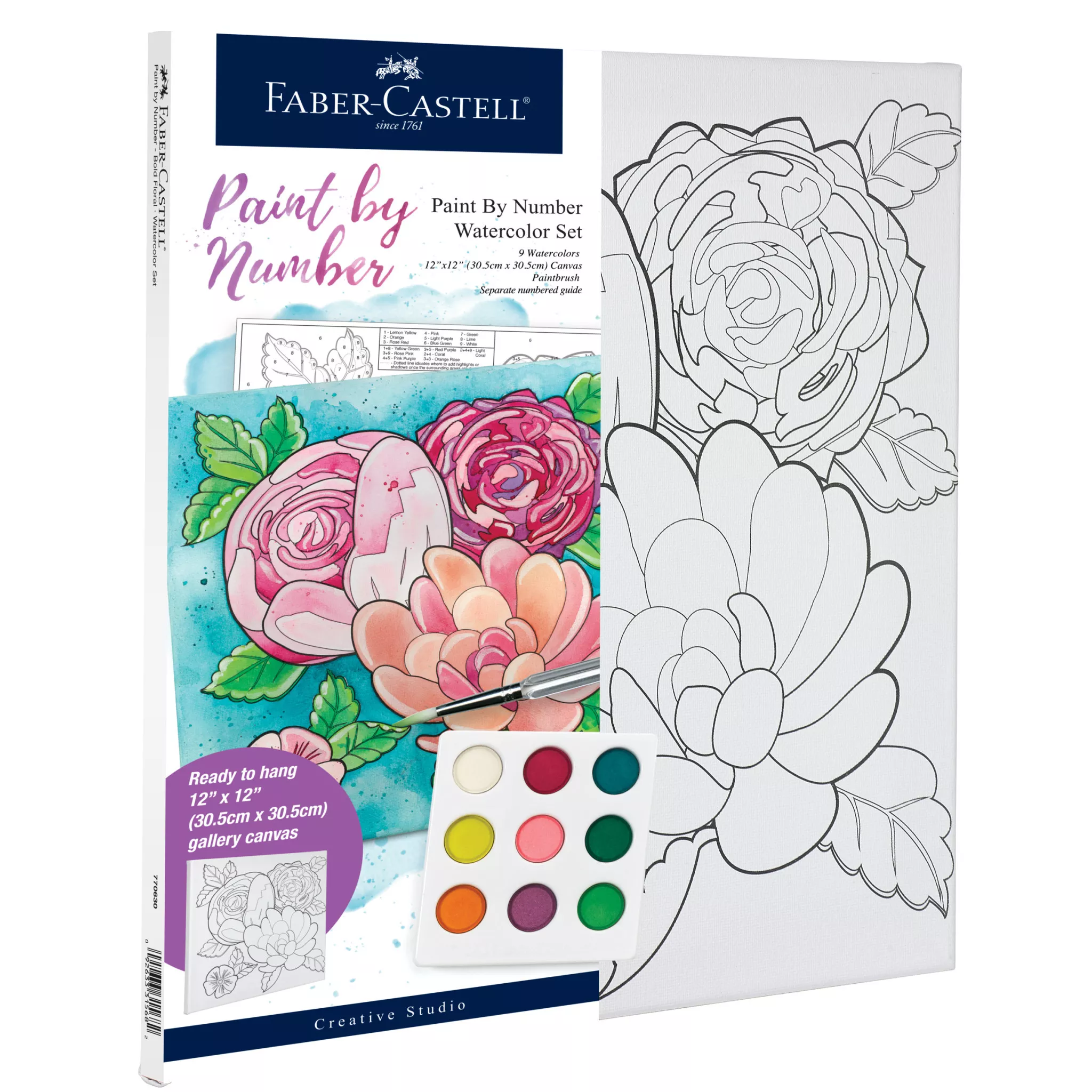 Paint by Number, Bold Floral