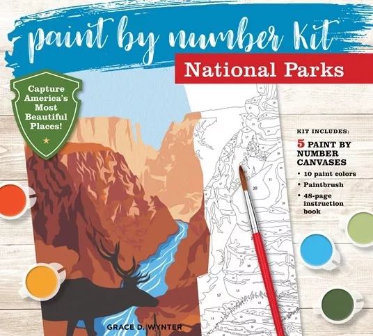 Paint by Numbers Kit: National Parks
