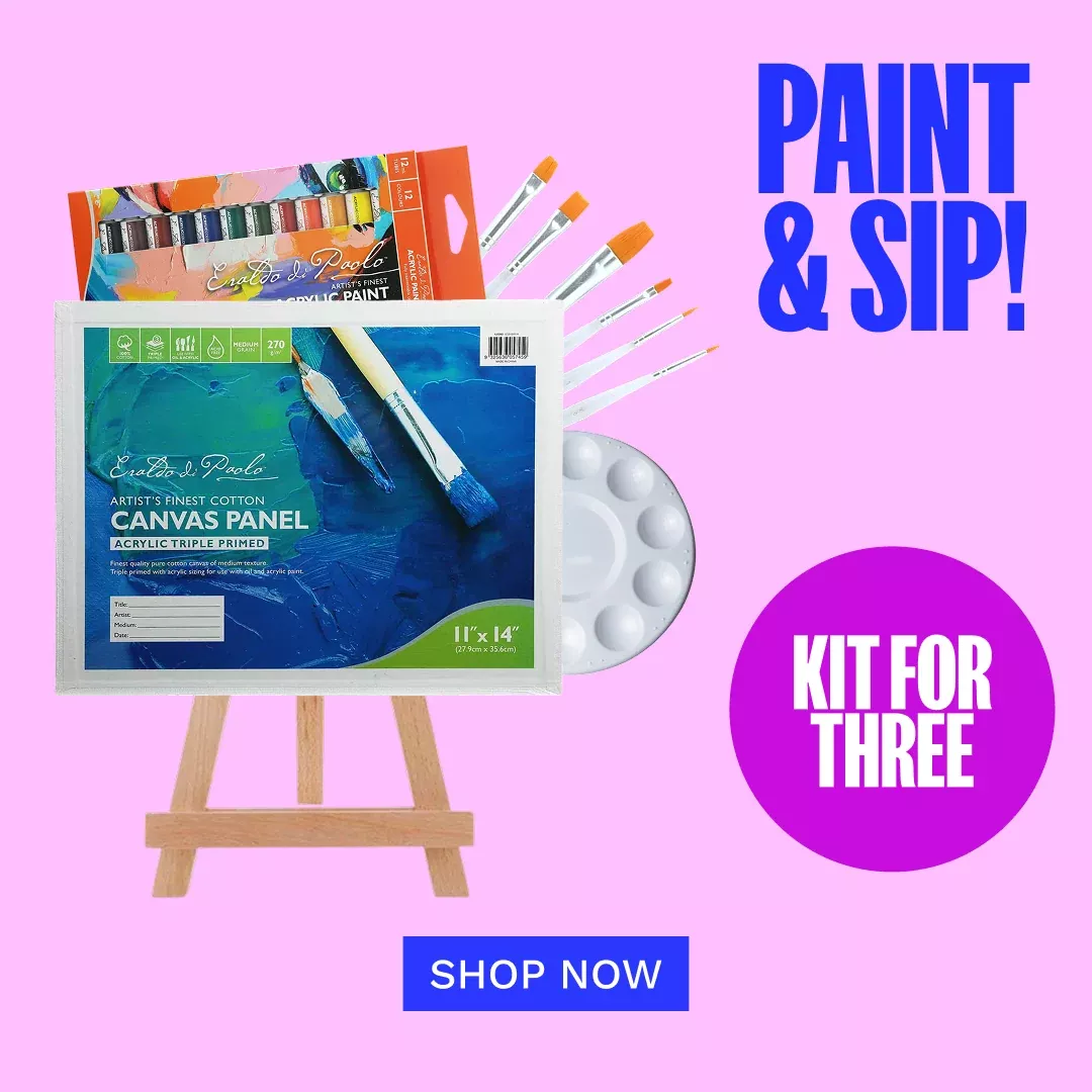 Paint and Sip - 3 People