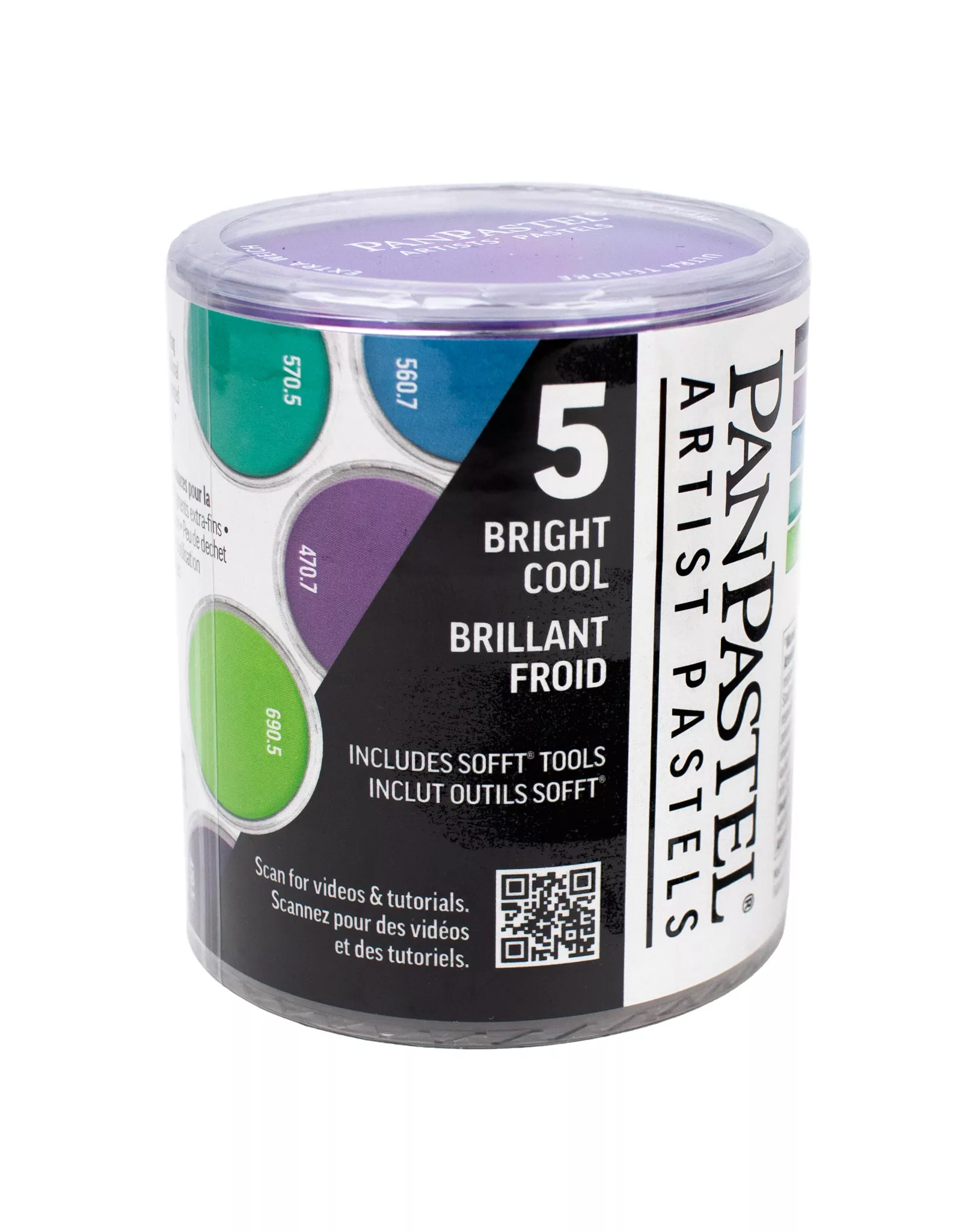 PanPastel Colours Bright Cool 5 Stack Set