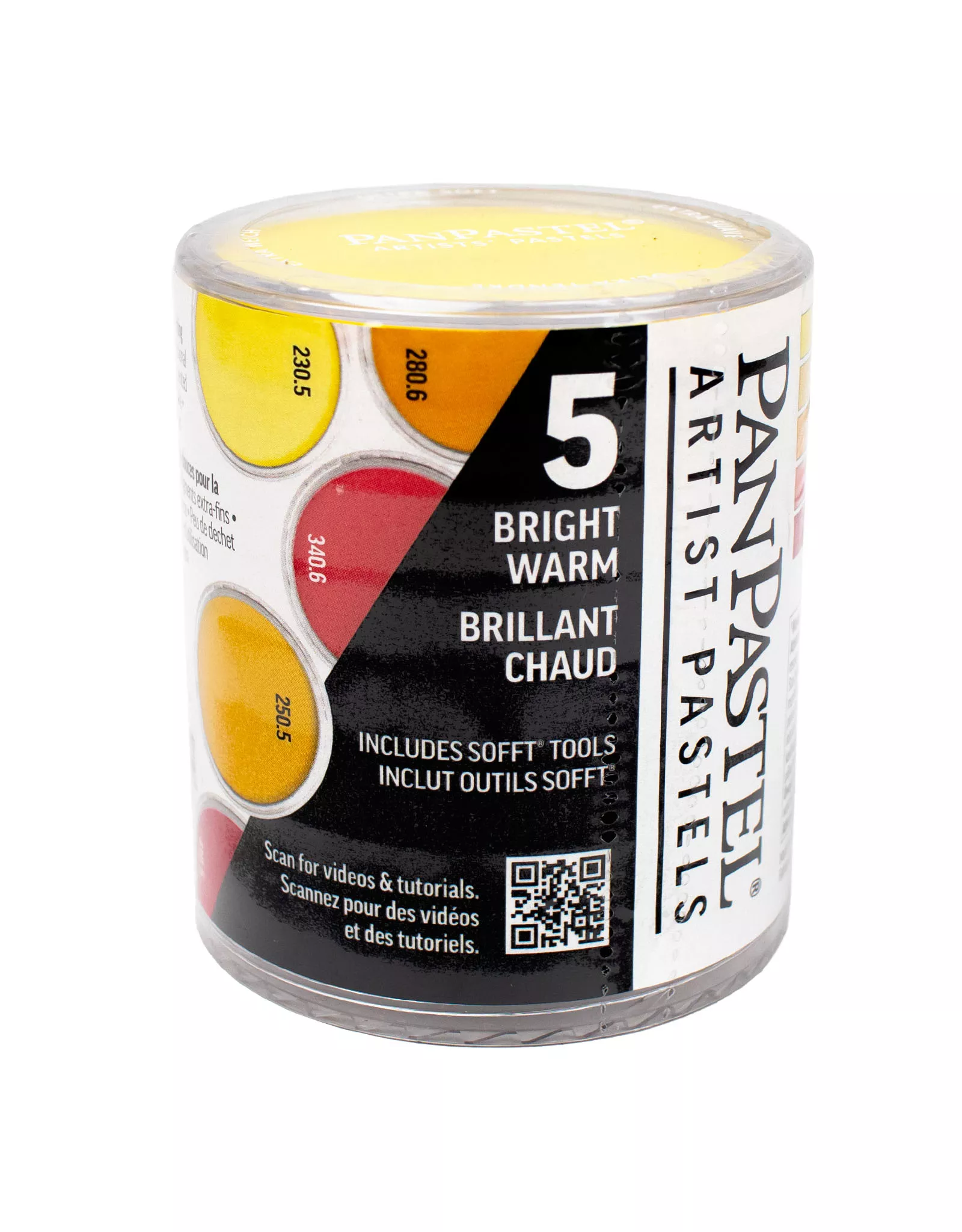 PanPastel Colours Bright Warm 5 Stack Set