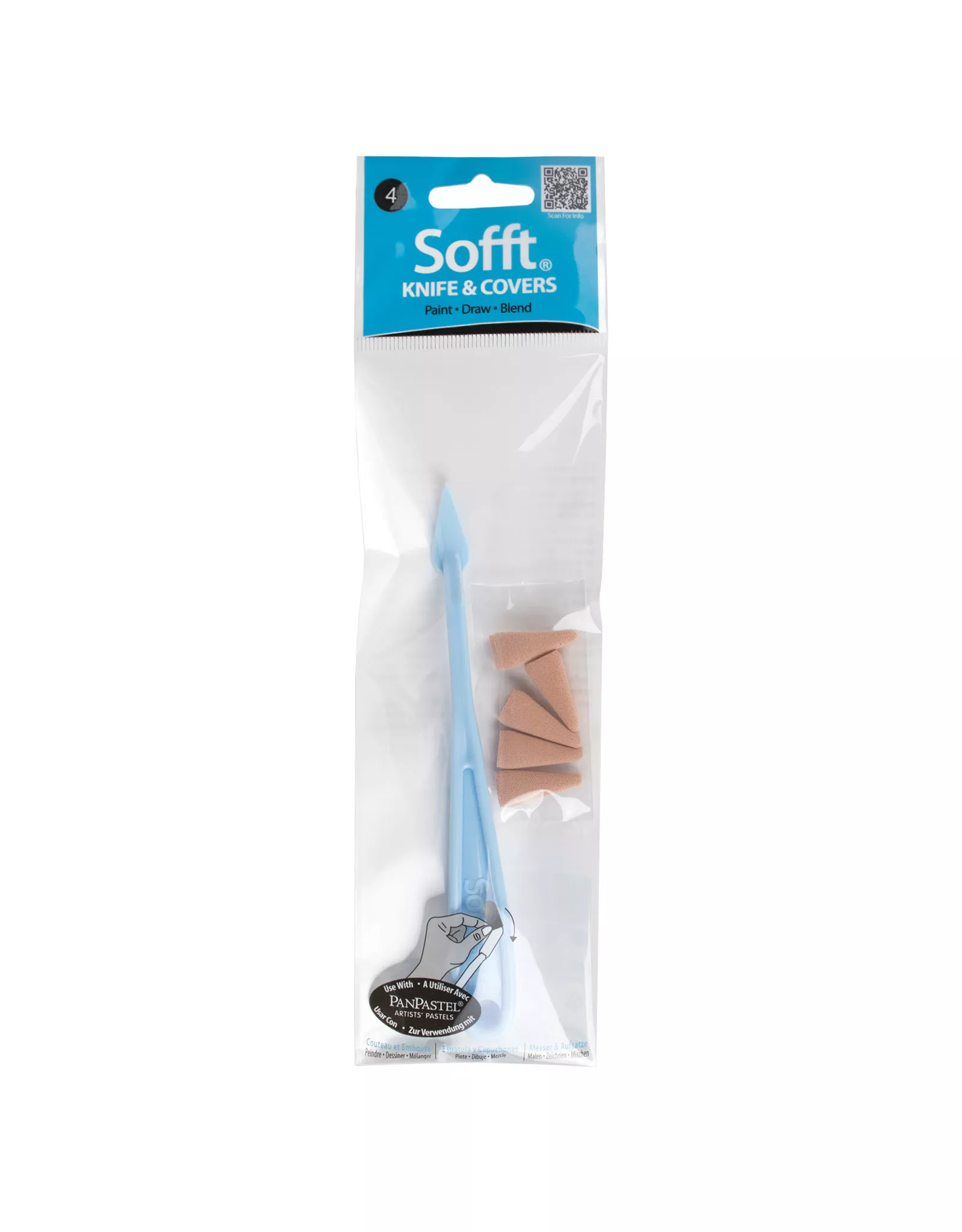 PanPastel Sofft Tools, Knife and Point Covers