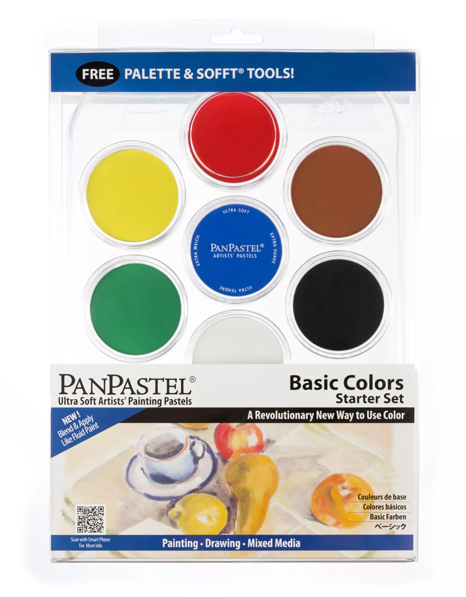 PanPastel Starter Kit, Basic Foundation Set of 7