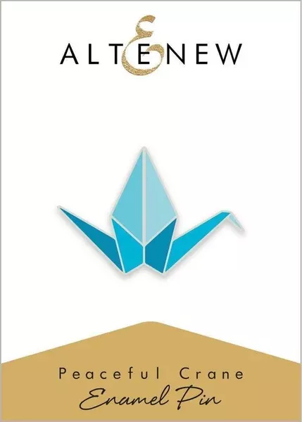 Peaceful Crane Enamel Pin*
