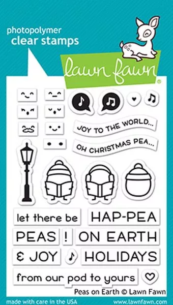 Peas On Earth - Dies - Lawn Fawn
