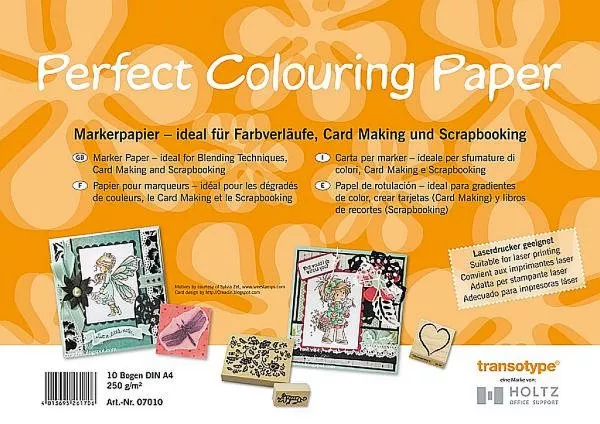 Perfect Colouring Paper A4 - 50 pc - Copic
