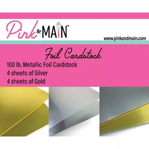 Pink and Main Foil Cardstock pmp053*