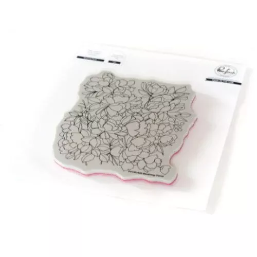 Pinkfresh Studio - Blushing Floral Cling Stamp