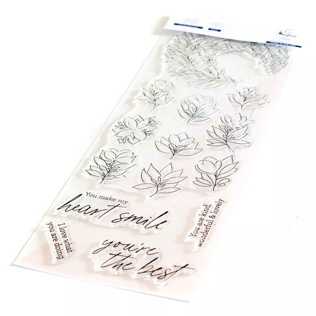 Pinkfresh Studio Enchanting Flora stamp RETIERD