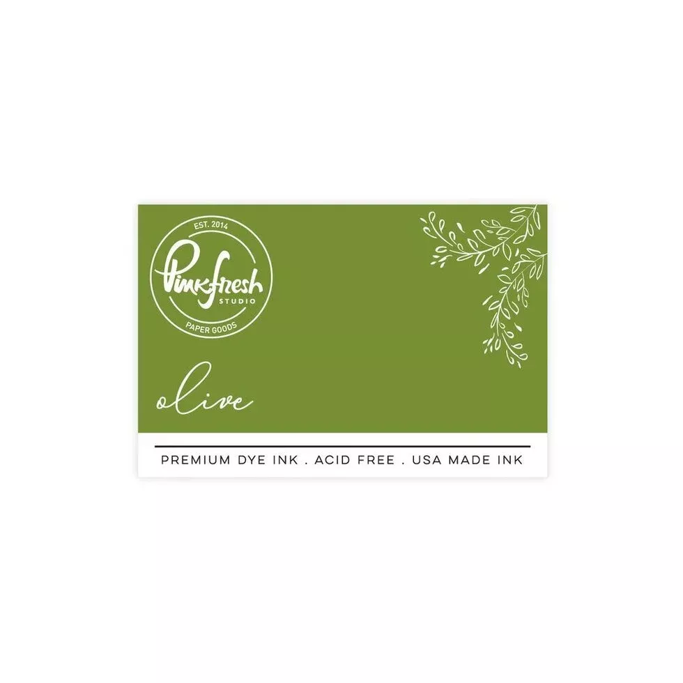 Pinkfresh Studio - Premium Dye ink Pad : Olive