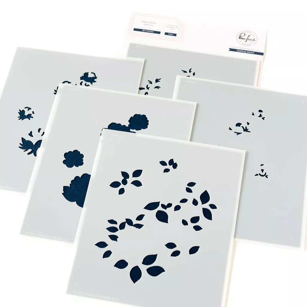 Pinkfresh Studio - Stencils - Be Fearless