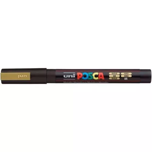 POSCA 3M Fine Bullet Tip Pen GOLD