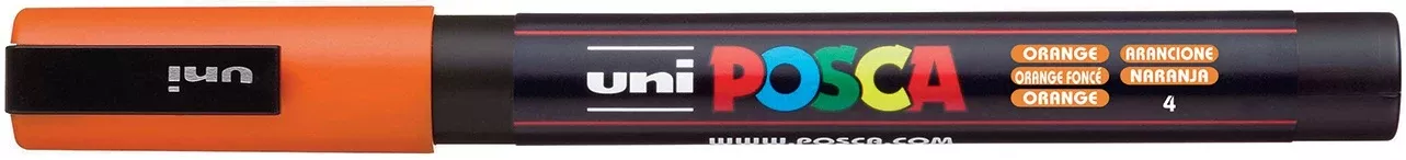 POSCA 3M Fine Bullet Tip Pen ORANGE
